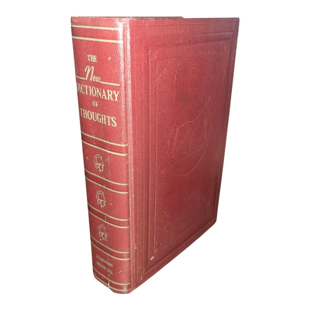 1961 HC The New Dictionary of Thoughts: A Cyclopedia of Quotations-Standard Book